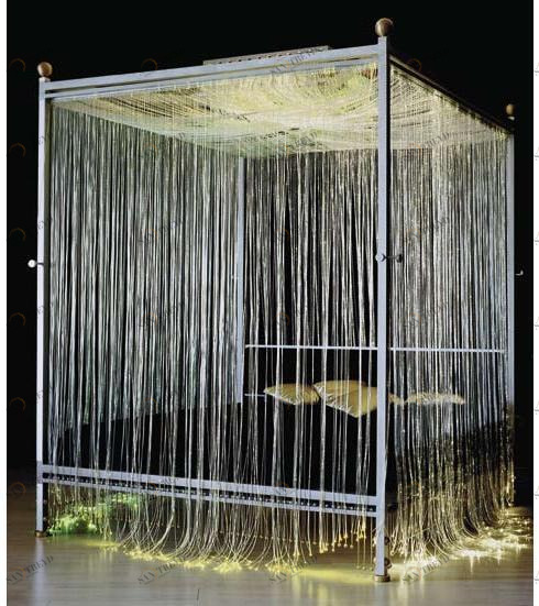 Mirabili Яркая двуспальная кровать с балдахином Mirabili arte d'abitare sun-id-1494672