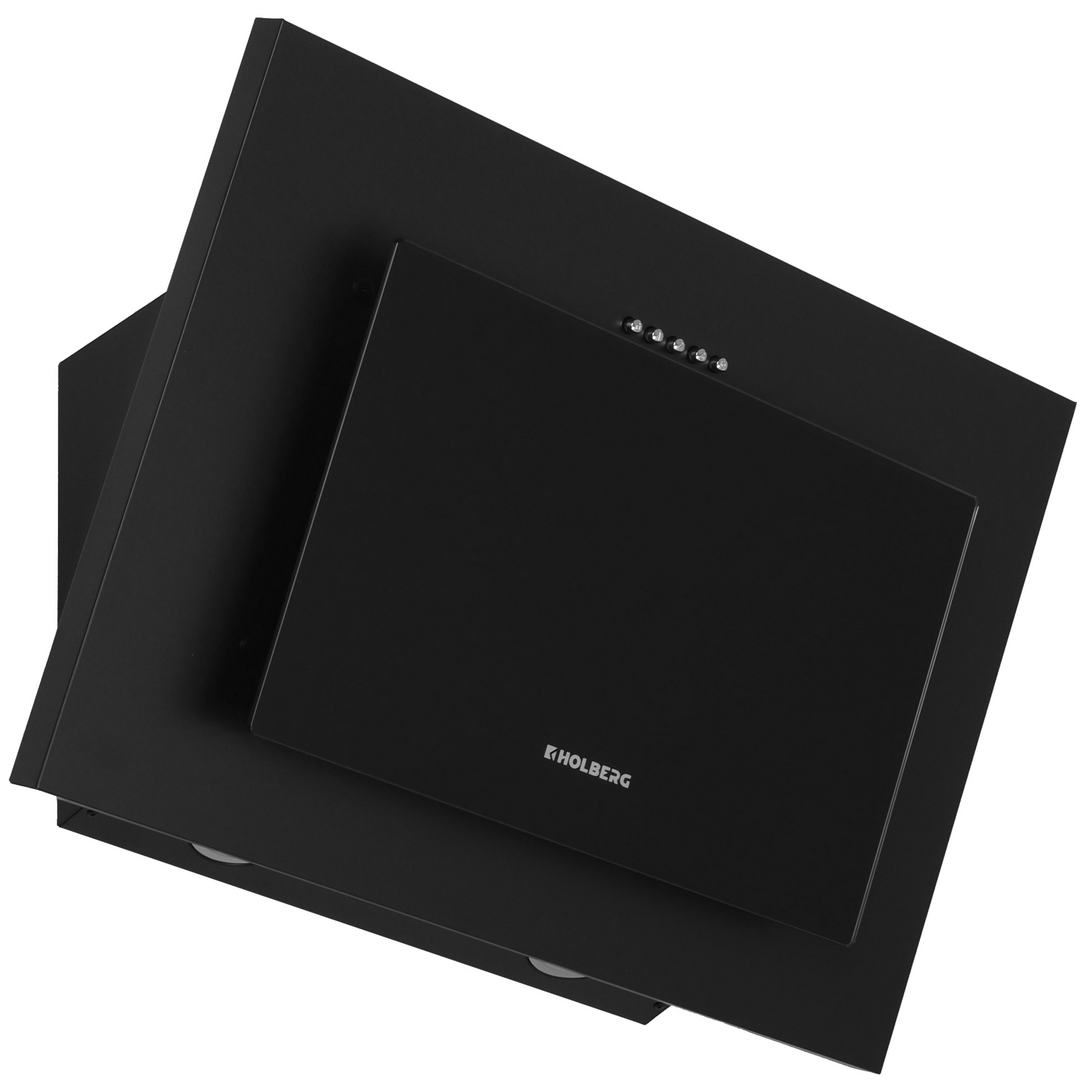 9118241 Вытяжка наклонная HOLBERG Delta 600BL черный/черный STDN-0089513