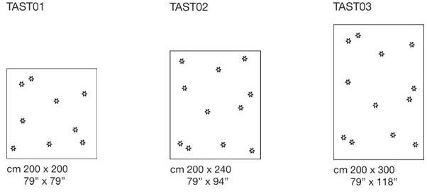 Paola Lenti Прямоугольный войлочный коврик с цветами Feltro sun-id-1440535 - Вид №1