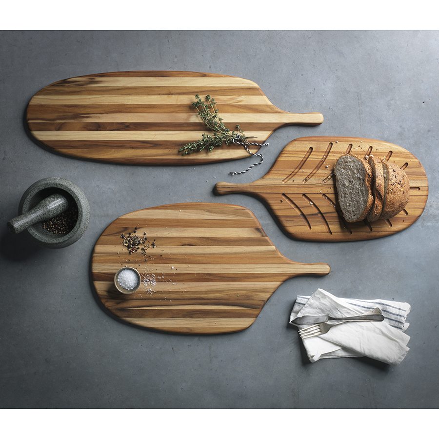 TH701 Доска для хлеба canoe 48х23 см TEAKHAUS  - Вид №2