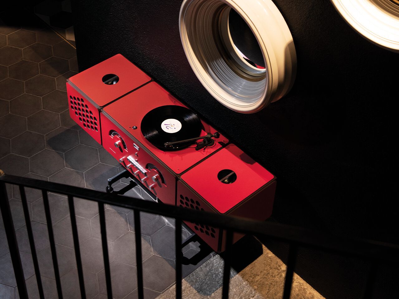 AM/FM-радио и проигрыватель с усилителем Brionvega RADIOFONOGRAFO RR226 ARCH-00080672 - Вид №18