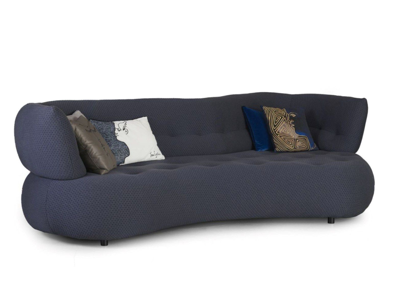 3-местный изогнутый диван из ткани ROCHE BOBOIS Sense ARCH-00072016 - Вид №6