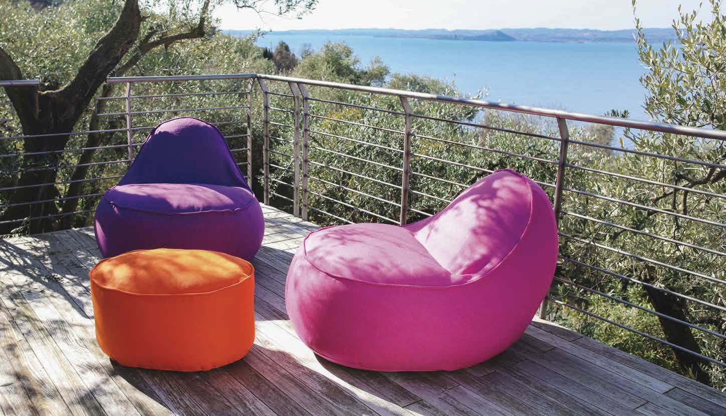 Тканевое мягкое садовое кресло GART гнездо ARCH-00052189 - Вид №1