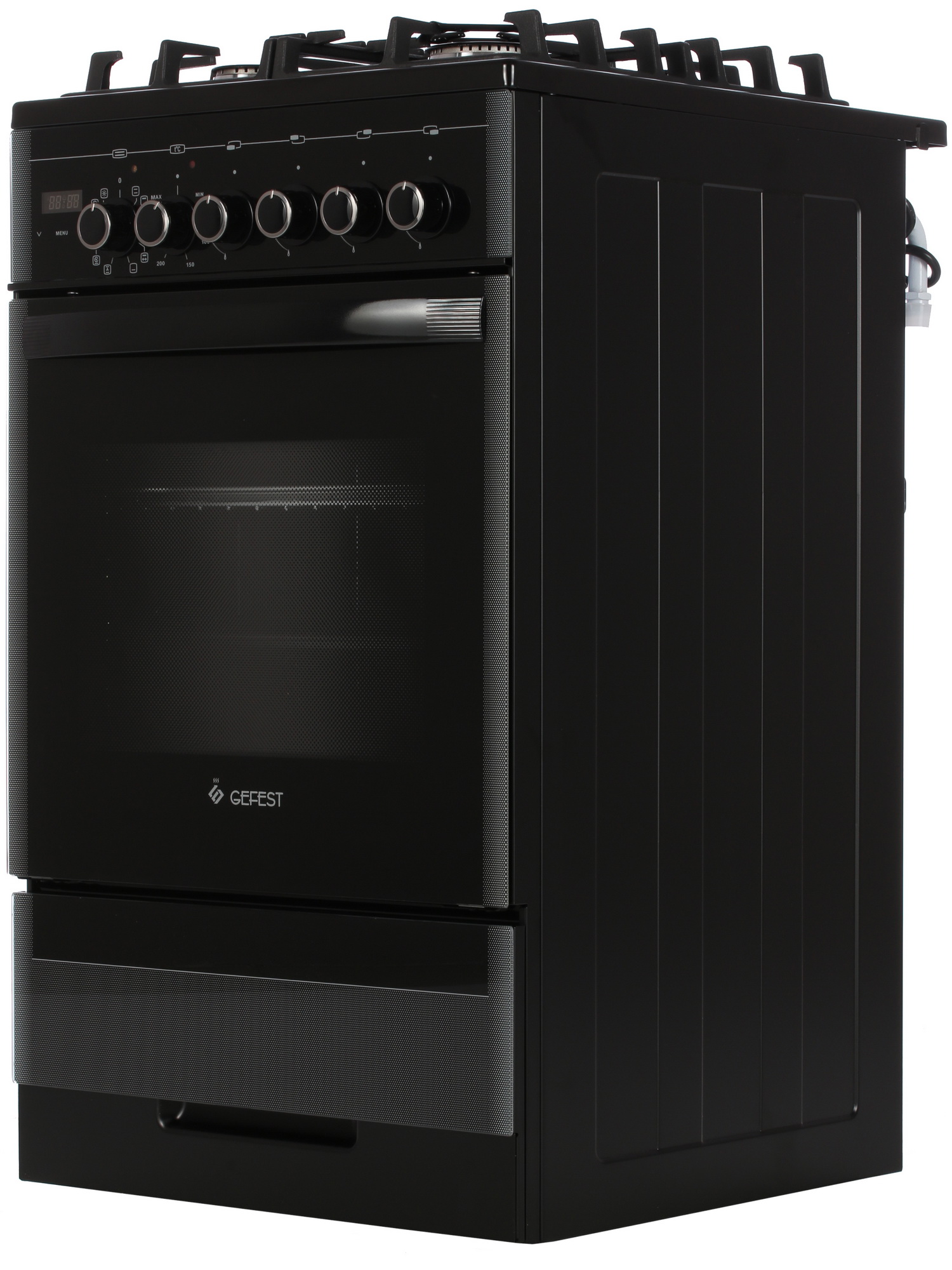 1089370 Комбинированная плита Gefest 5502-03 0044 черный STDN-0089596 - Вид №2