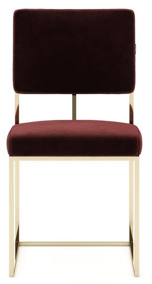 Domkapa Бархатный стул и стальная конструкция Gram Dkj21  - Вид №1