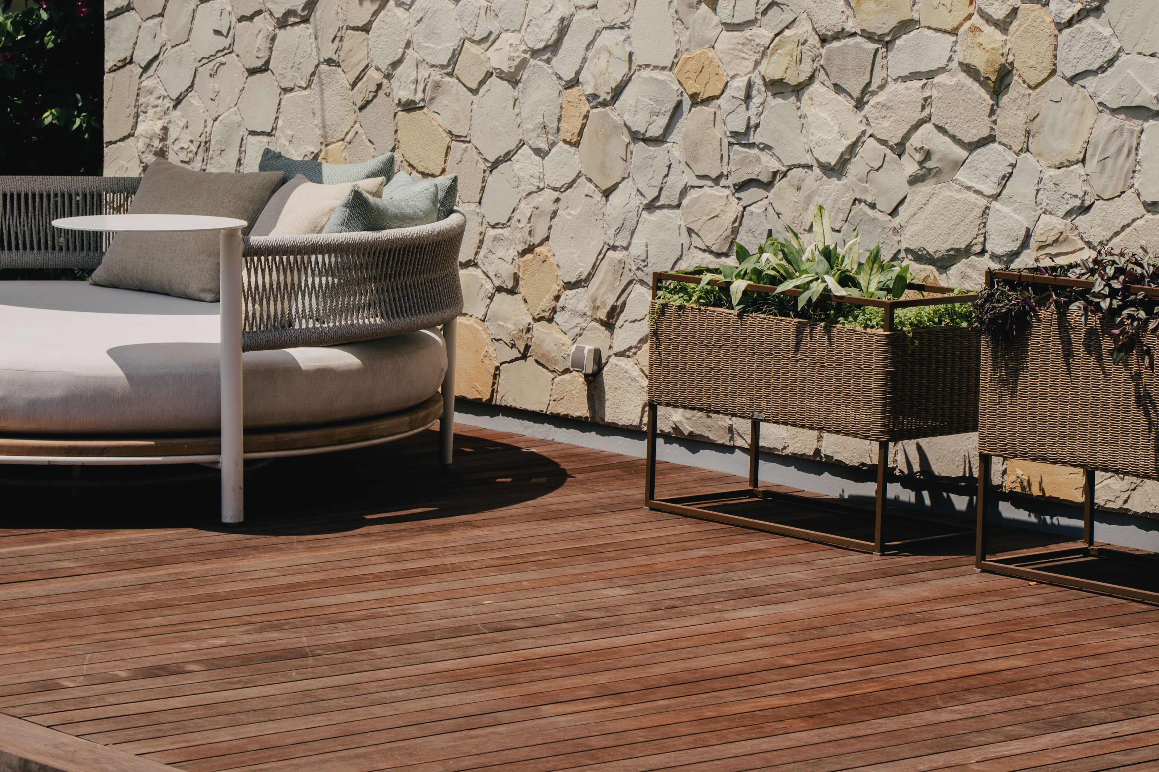 Прямоугольная плантатор из синтетического волокна cbdesign Tecno ARCH-00021024 - Вид №6