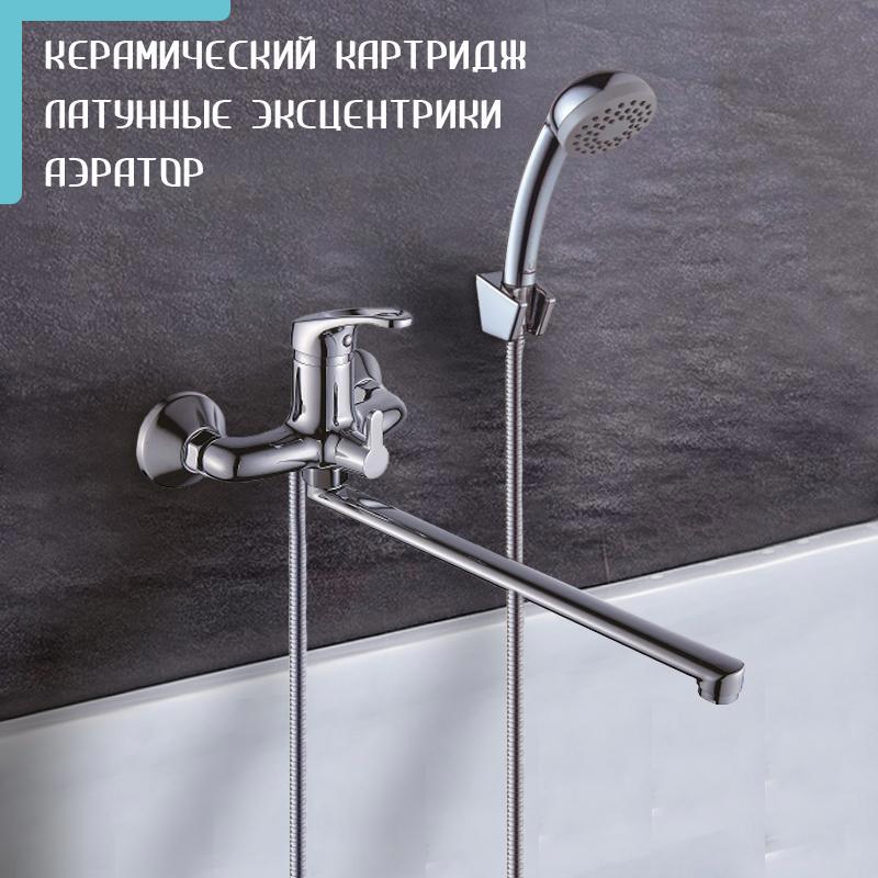 90327930 Смеситель для ванны однорычажный цвет хром 08580 STLM-0186406 BACH