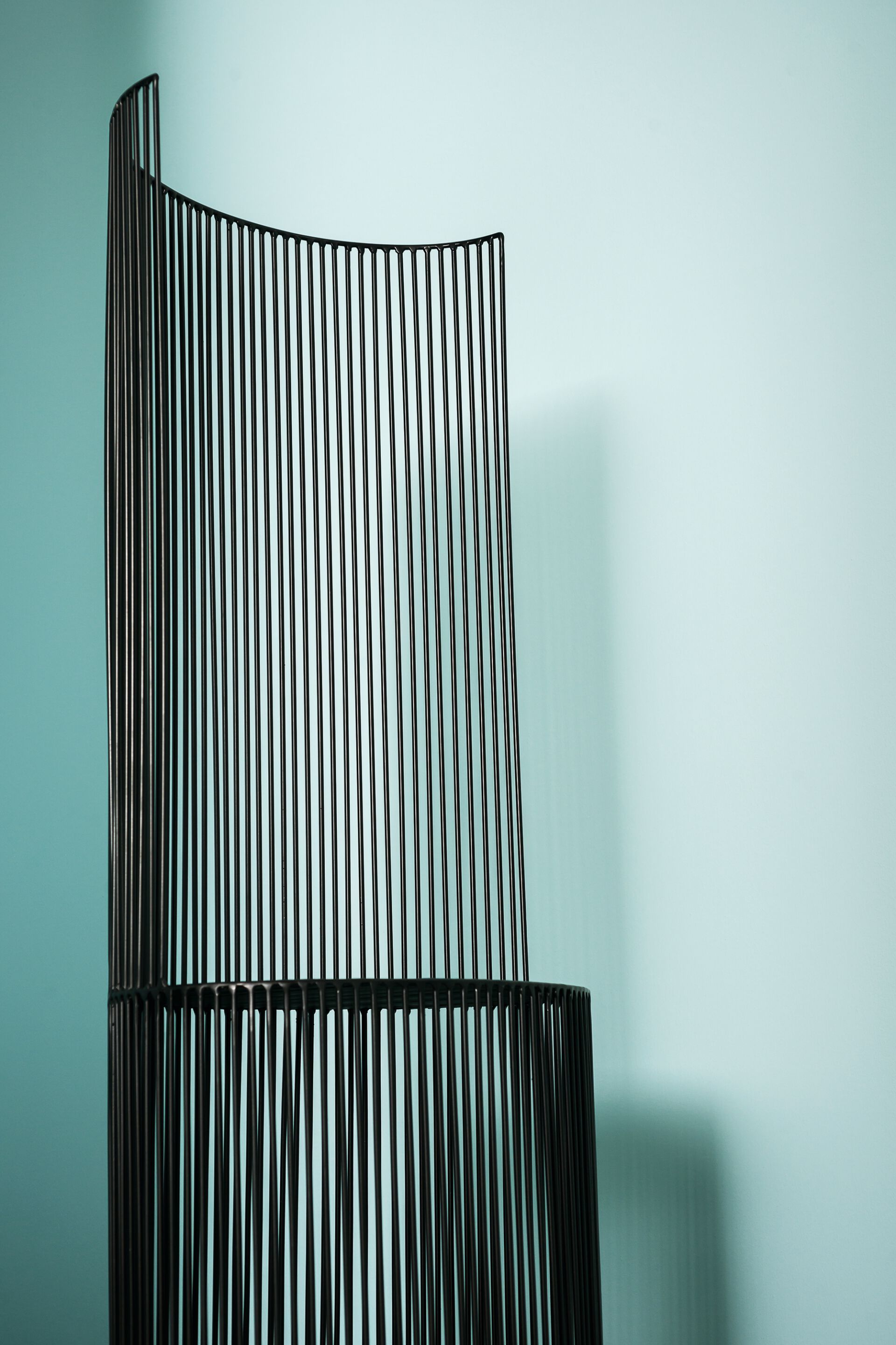 Металлический стул с высокой спинкой Baxter метла ARCH-00045151 - Вид №4