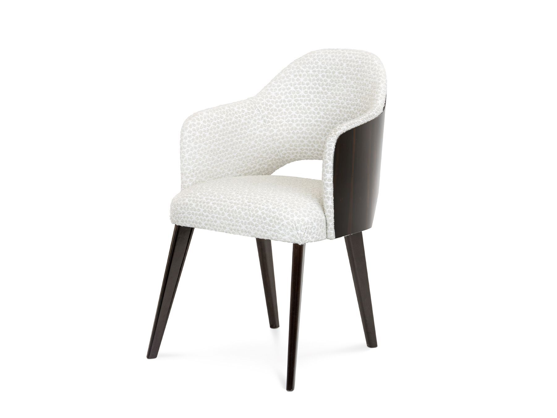 Черное мягкое кресло с подлокотниками JOSÉ LEITE DE CASTRO ASTOR III ARCH-00098172 - Вид №1