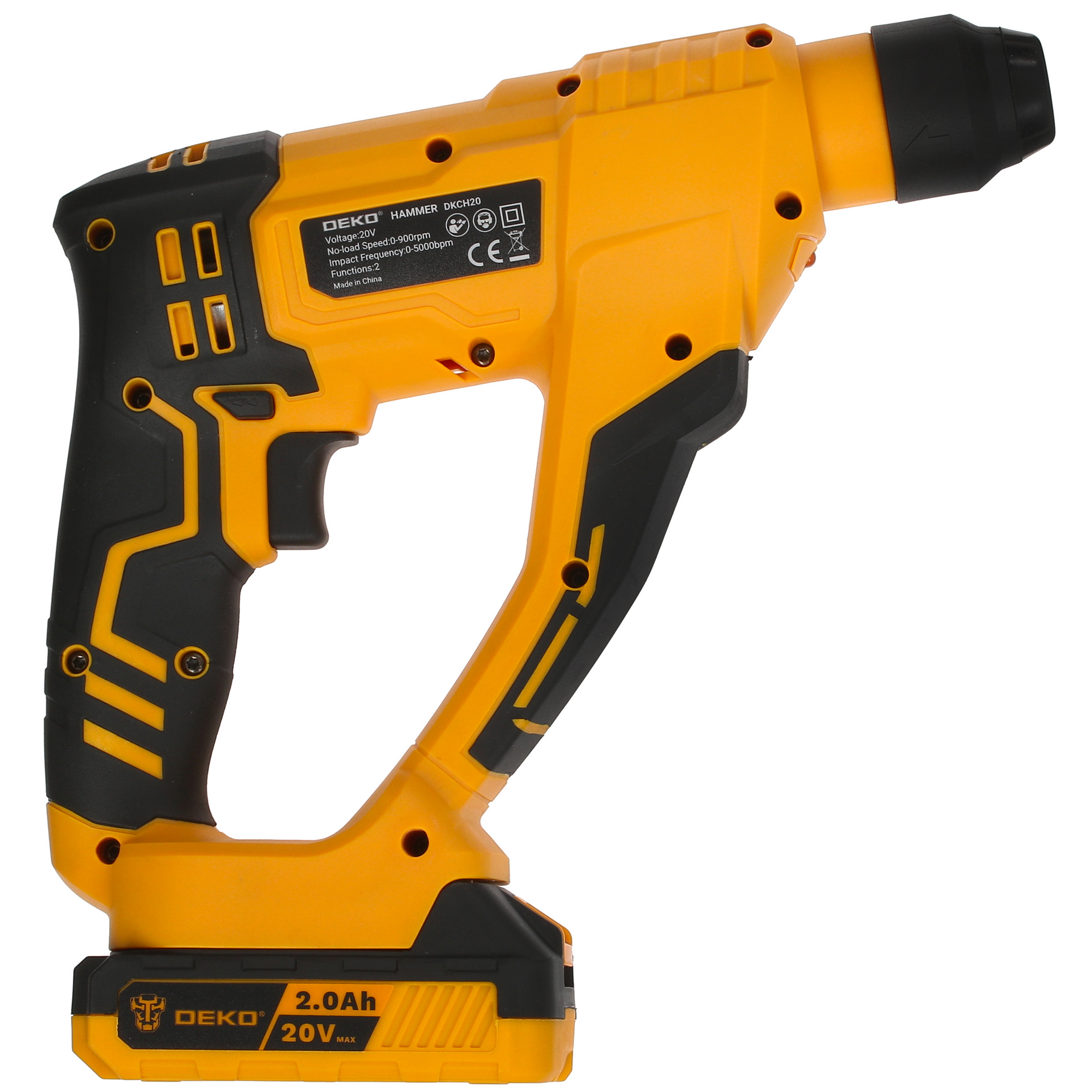 Перфоратор DEKO DKCH20 MAX 20V 9938652 STDN-0017505 - Вид №1