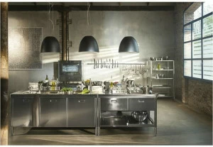ALPES-INOX Кухня из нержавеющей стали Liberi in cucina