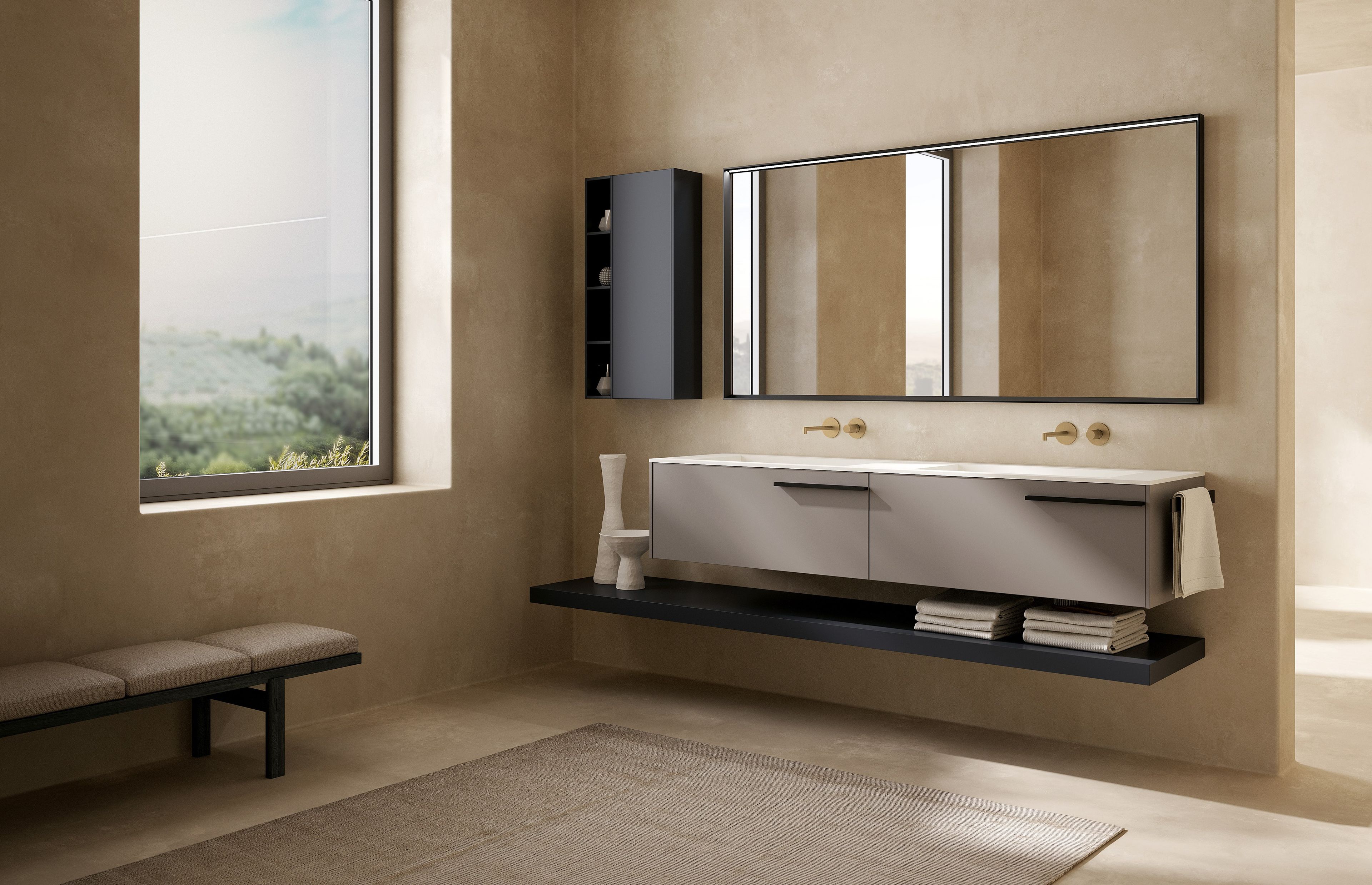 Смеситель для раковины из нержавеющей стали Rubinetterie Treemme 28mm ARCH-00014114