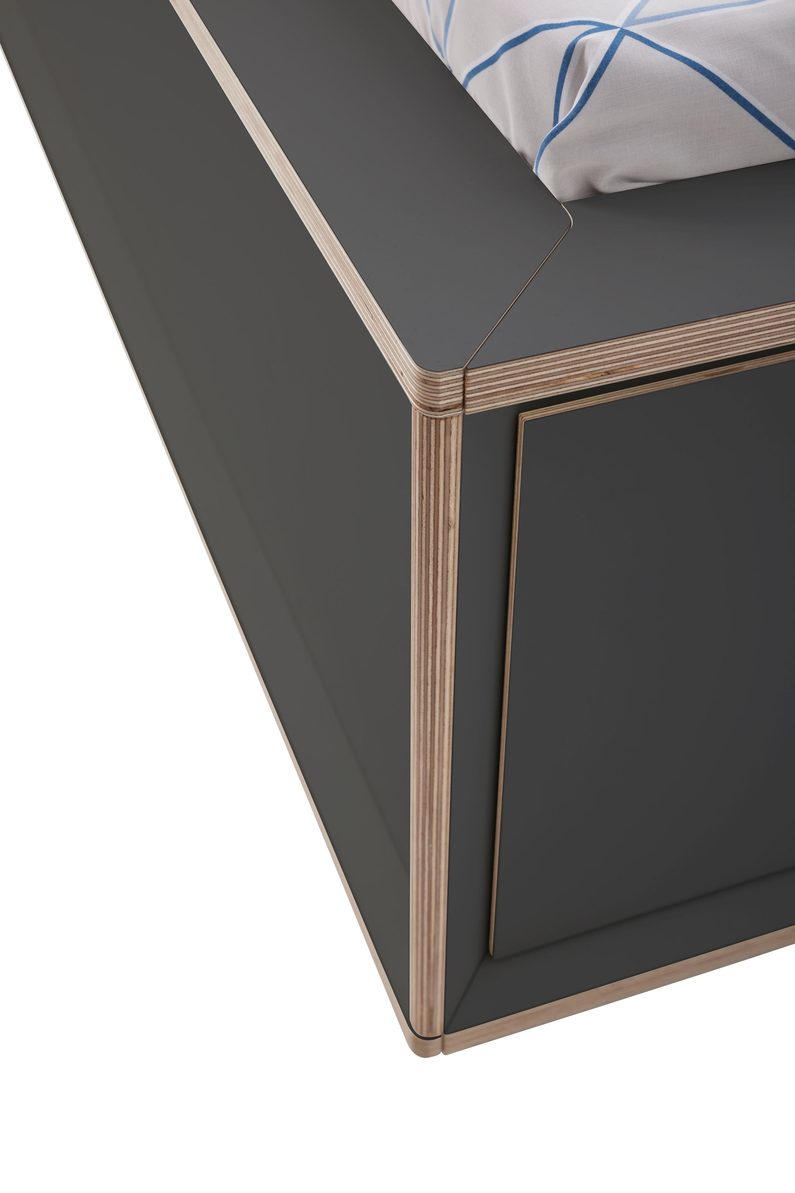 Односпальная кровать для хранения в фанере Müller Small Living SPAZE ARCH-00083318 - Вид №40