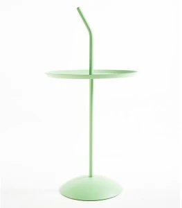 Grado Design Круглый лакированный журнальный столик с подносом Lotus Lot-tb-03