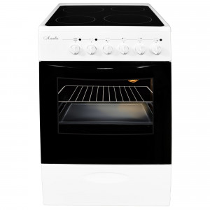 86662586 Плита электрическая Лысьва EF4011МК00, 50 см, стеклокерамика, цвет белый