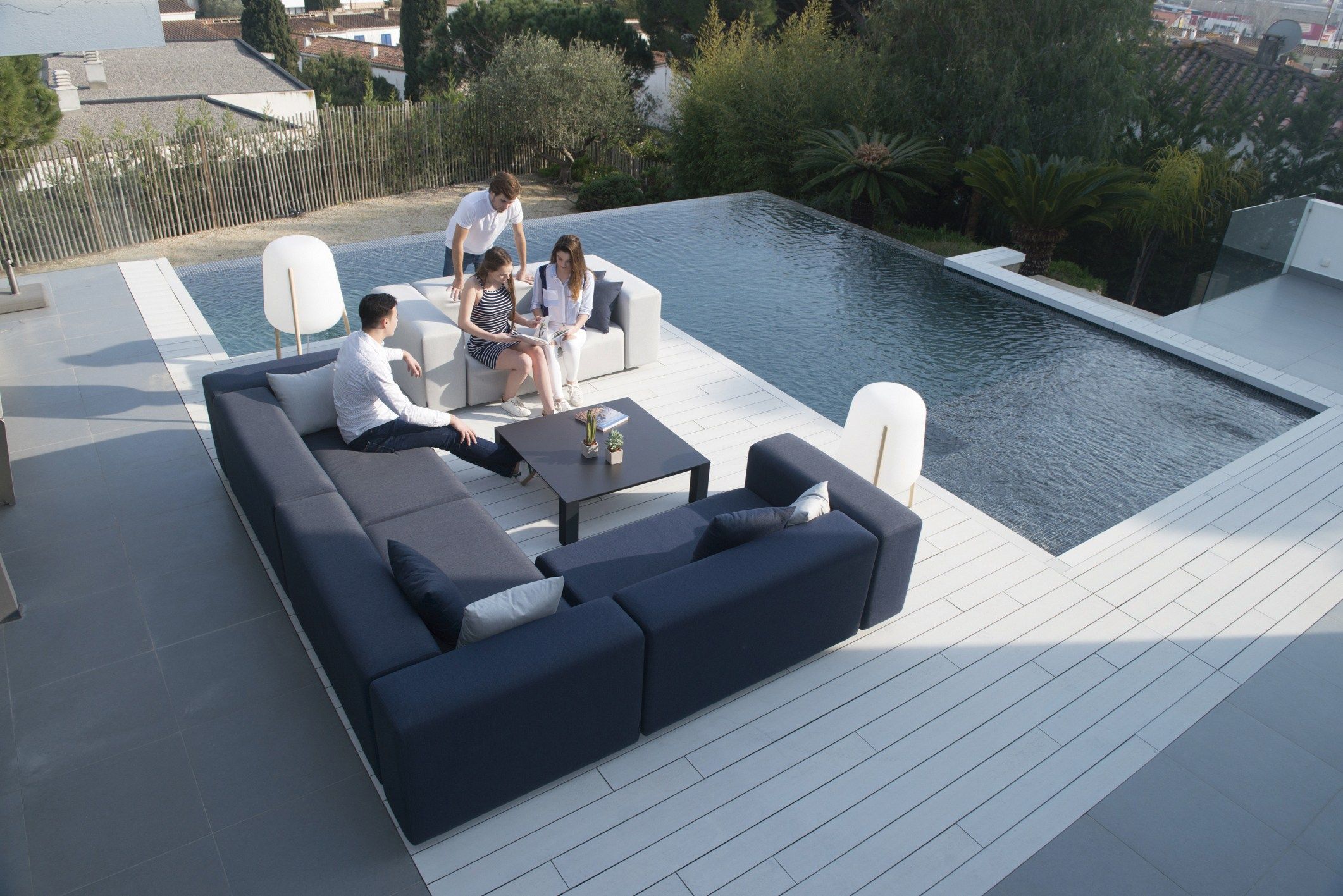 Садовый диван в Sunbrella® calma Dorm ARCH-00093151 - Вид №8