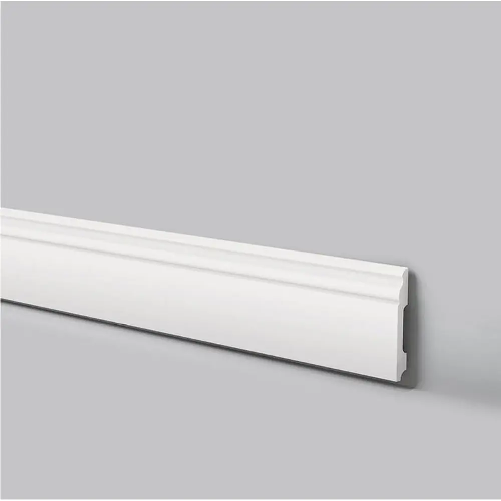 NMC Фигурный напольный плинтус из полистирола 200 см 84953811