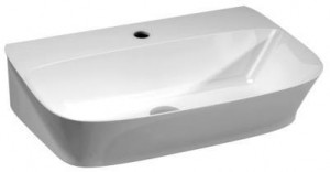 PRLP06545T0M Подвесная раковина настенная прямоугольная Azzurra Ceramica Prua белая