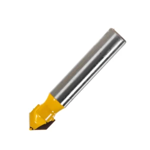 Фреза пазовая галтельная V-образная Brigadier, D9.5 мм