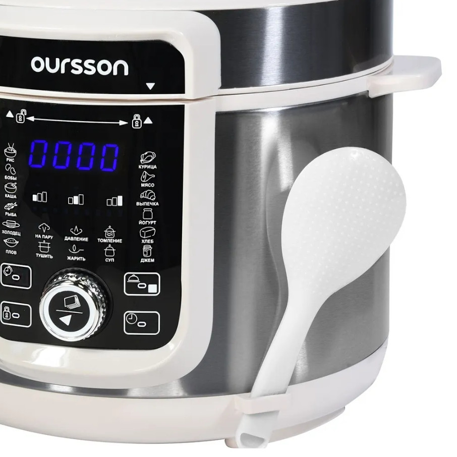 9081570 Мультиварка-скороварка Oursson PM5025PSD/IV бежевый STDN-0115719 - Вид №3