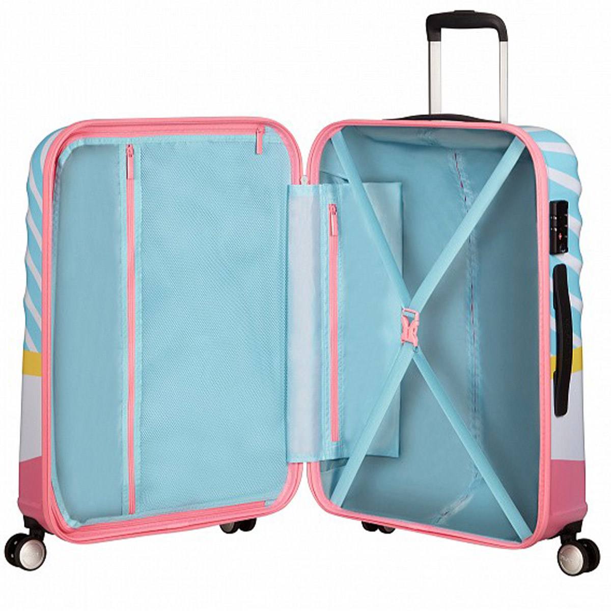 31C-80004 Чемодан 31C*004 Spinner 67/24 American Tourister Wavebreaker Disney Comics  - Вид №3