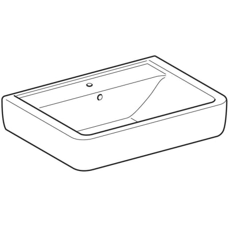 225165000 Накладная раковина Geberit Renova Plan Geberit  - Вид №8