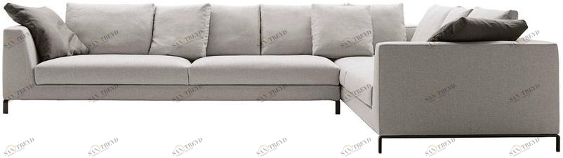 B&B Italia Модульный угловой диван из ткани Ray sun-id-1435354