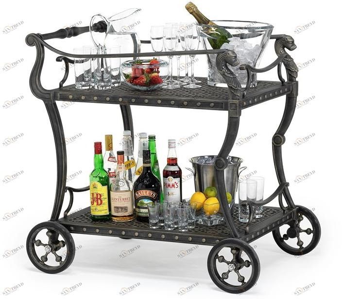 Oxley's Furniture Садовая тележка из алюминия Luxor Ludt