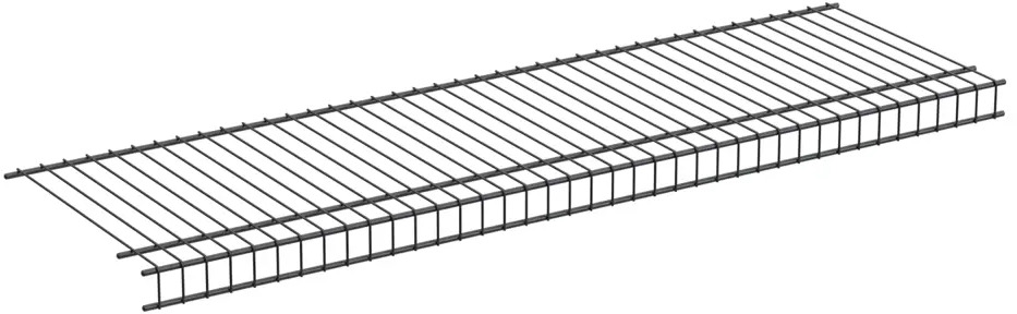 91619845 Полка для металлического стеллажа Лофт-Комплект 100x4.50x30.30 см сталь цвет черный STLM-1085595
