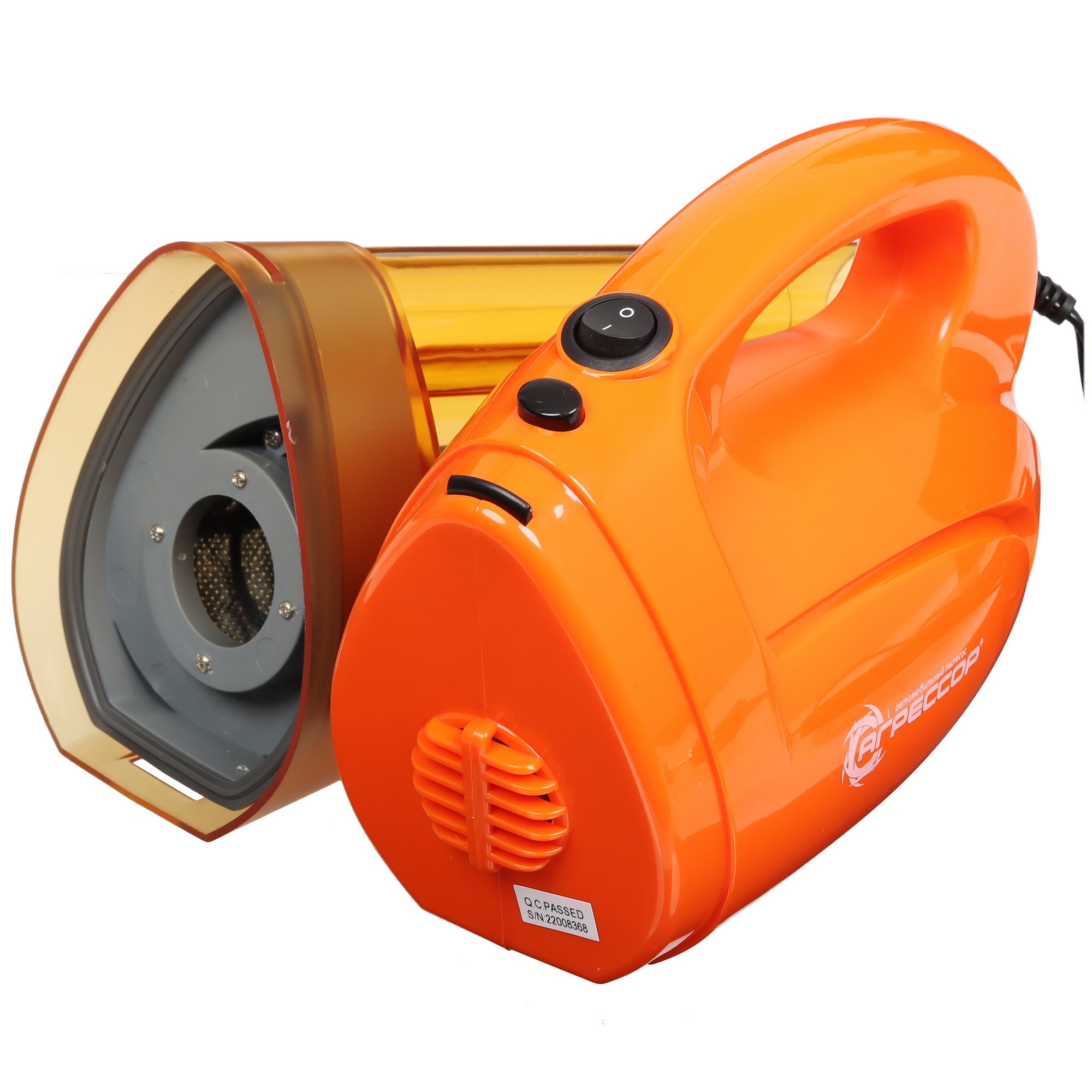 9106306 Пылесос автомобильный Агрессор AGR-140SMERCH STDN-0039151 - Вид №4