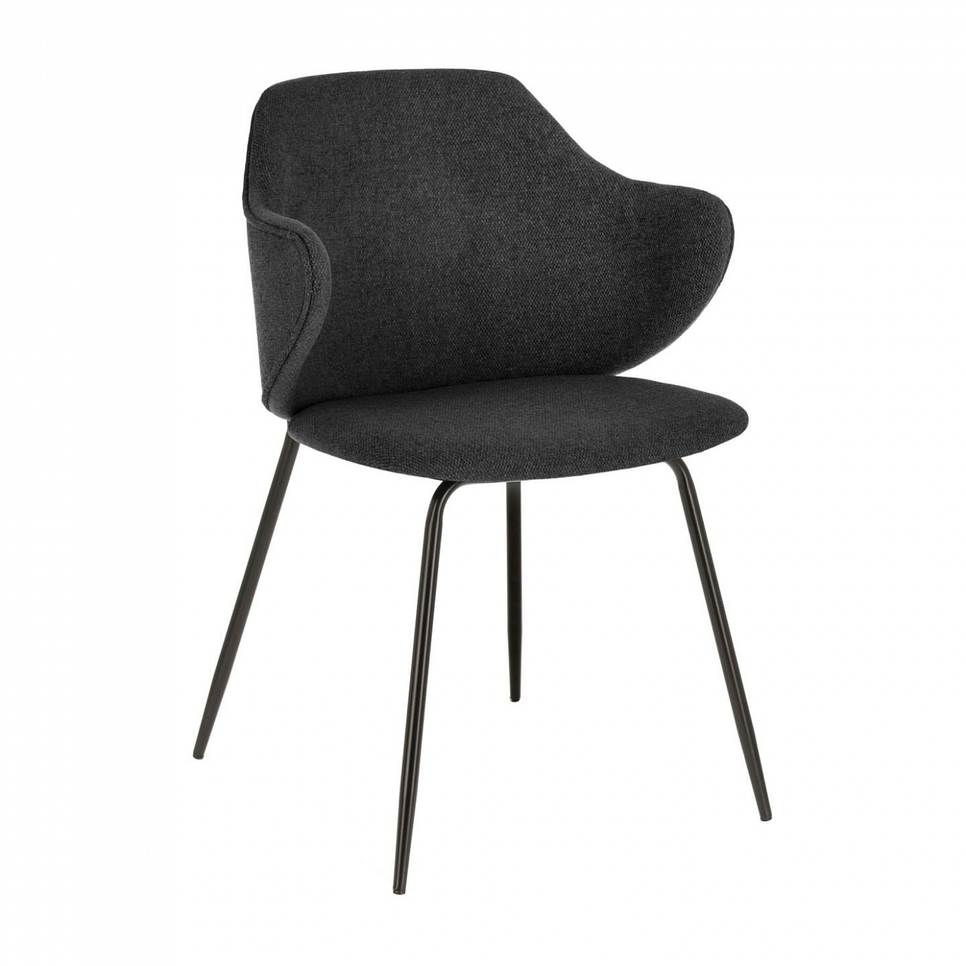 083942 Кресло металлическое графит La Forma Suanne  - Вид №1