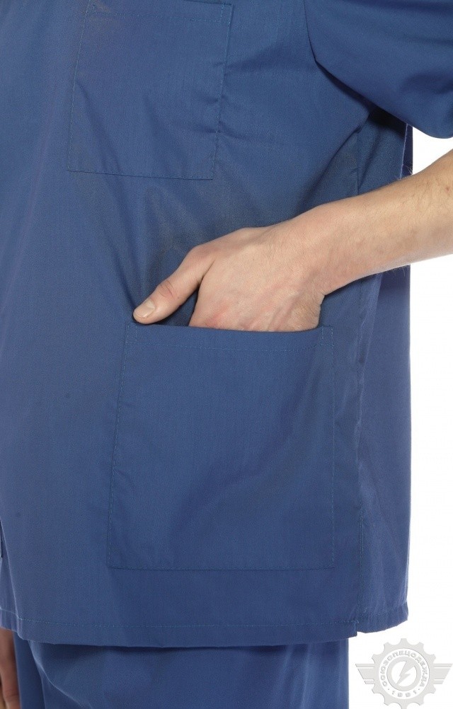 66167 Костюм "Спец" василек  Медицинская одежда  размер 56-58/182-188 Спецодежда  - Вид №10