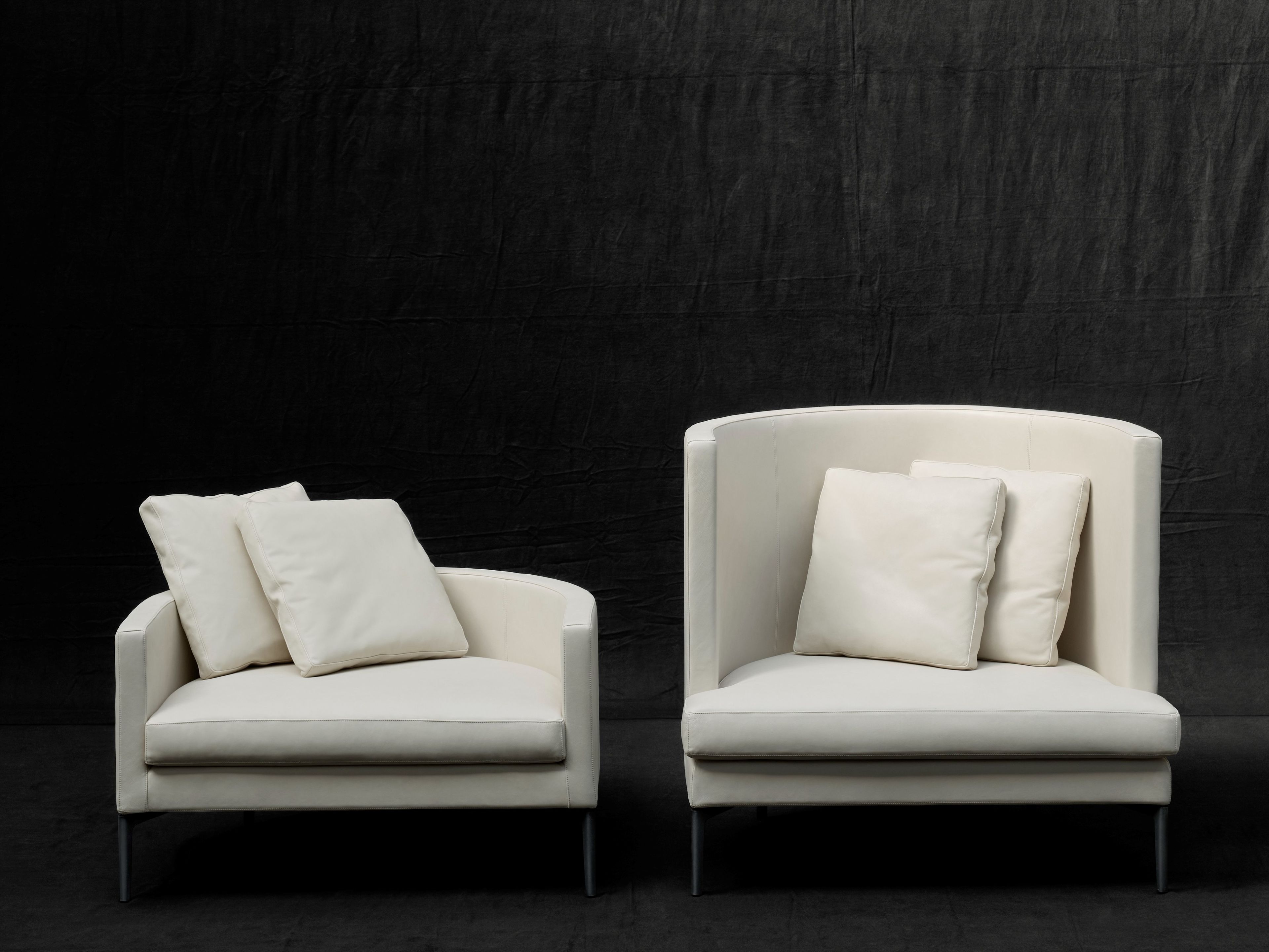 Кожаное кресло с подлокотниками Living Divani клан ARCH-00141459 - Вид №8