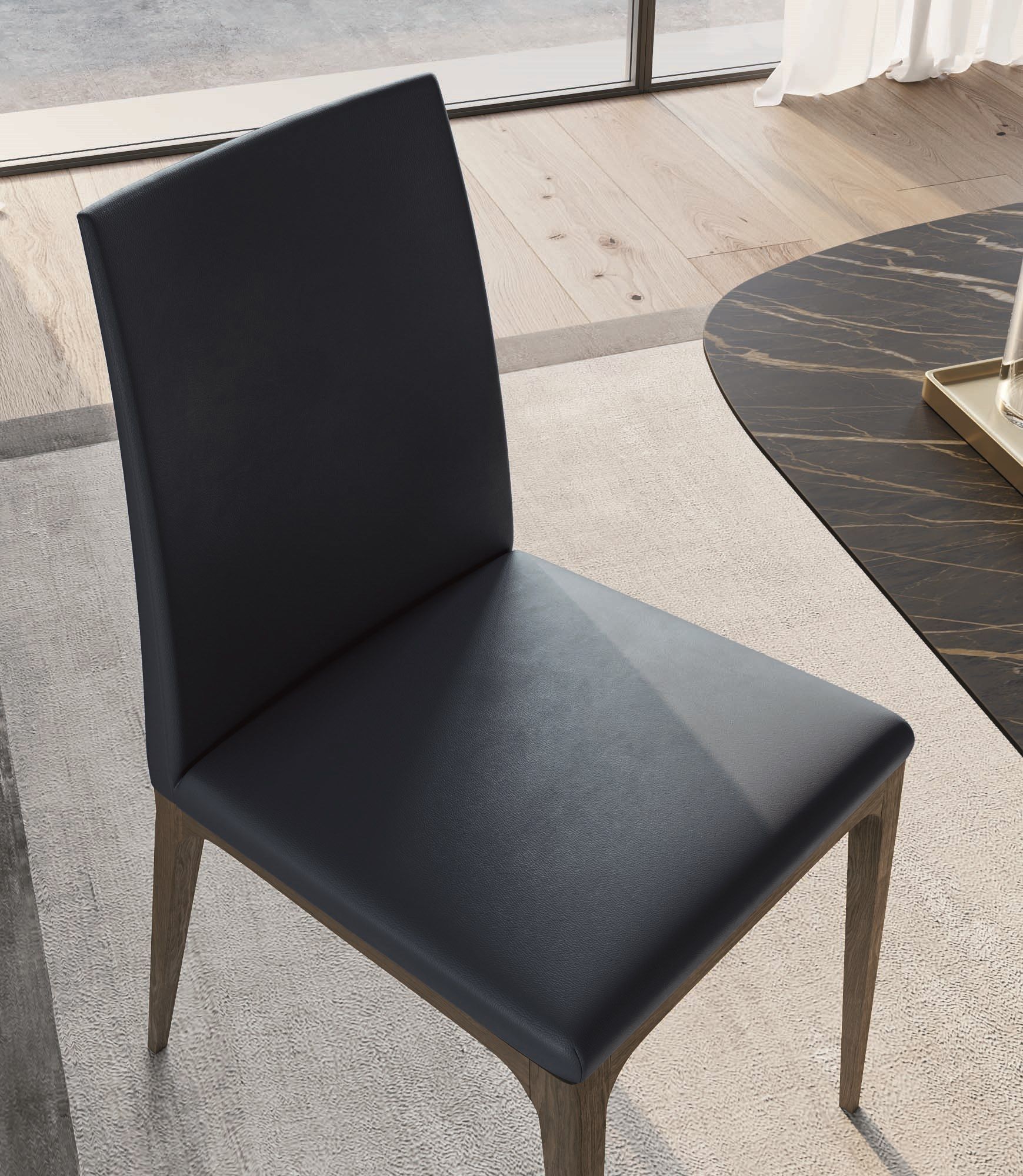 Кожаный стул Dall'Agnese WENDY ARCH-00080245 - Вид №4