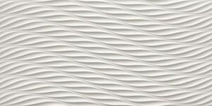 3D Twist White Matt 40x80