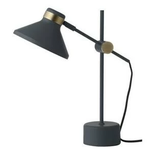 Лампа настольная MR, D19 см, темно-синяя матовая