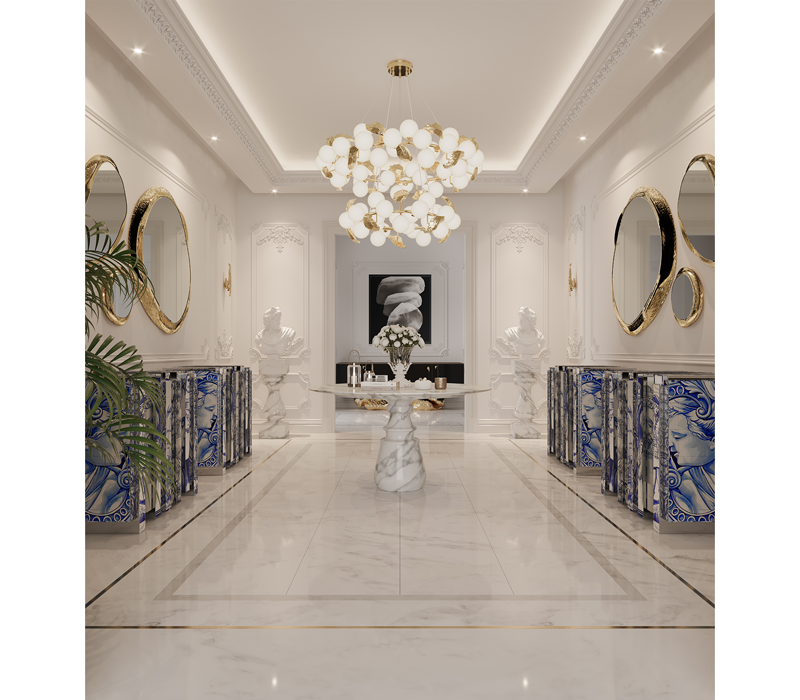 0-082 Подвесной светильник Hera round ii Boca Do Lobo  - Вид №8