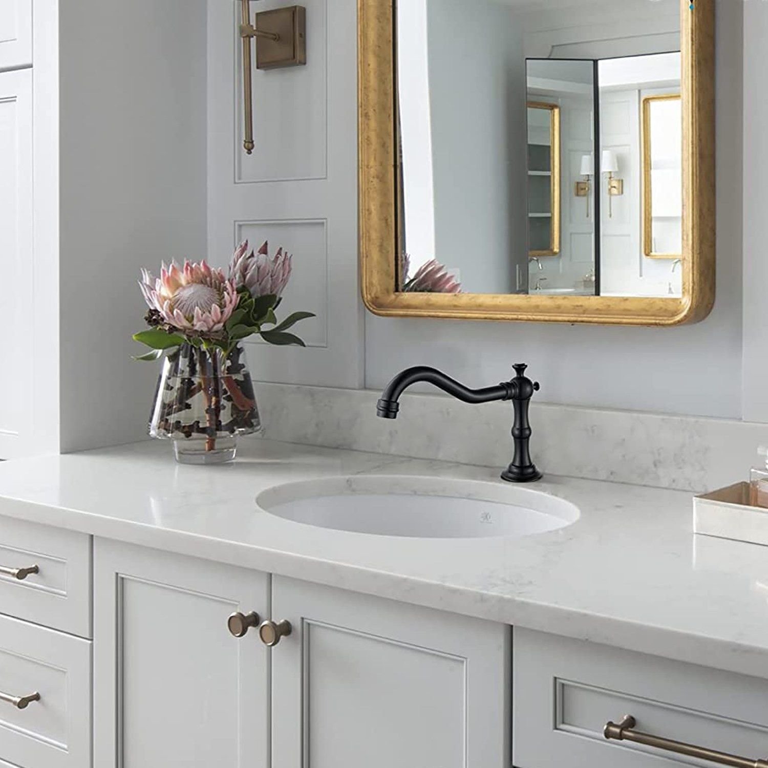 Инфракрасный смеситель для раковины из латуни Fontana Showers FS-509MB / FS-509RG / FS-509G ARCH-00041703 - Вид №4