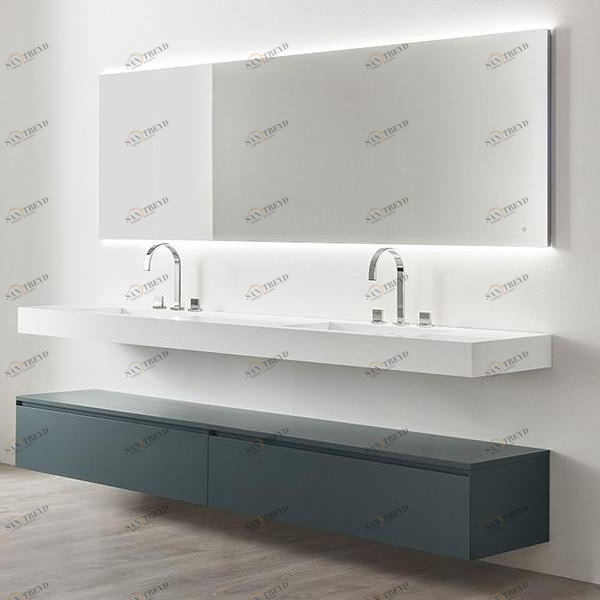 Мебель для ванной в матовой отделке Manhattan MH7 OASIS BATHROOM Master Manhattan