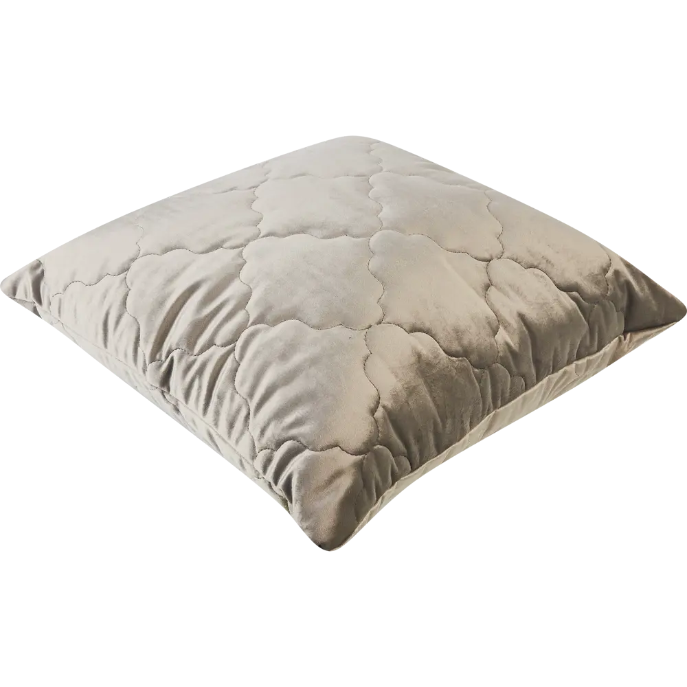 Подушка Ромб 50x50 см цвет серый LINEN WAY STLM-2148168 - Вид №1