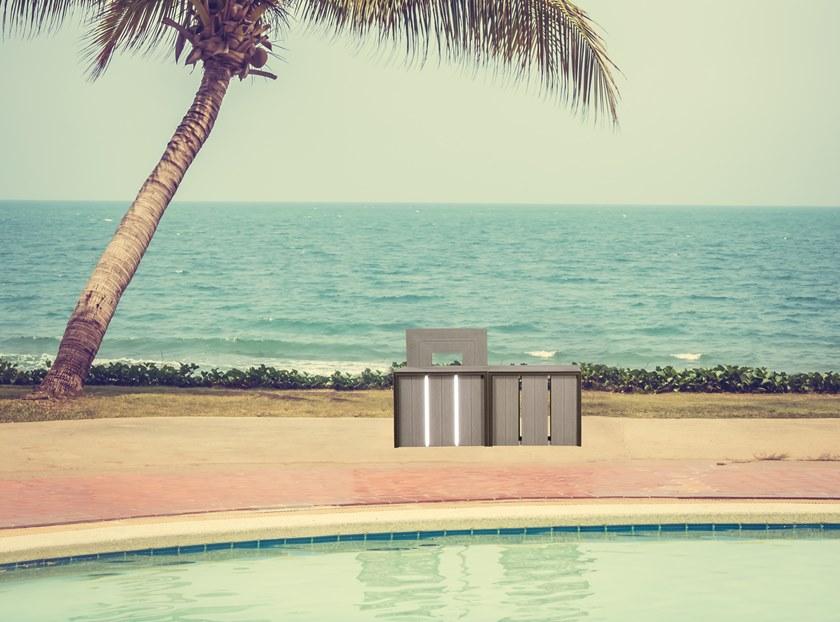 Carlo Nobili Модульная модульная мебельная скамья Outdoor Od103 - Вид №1