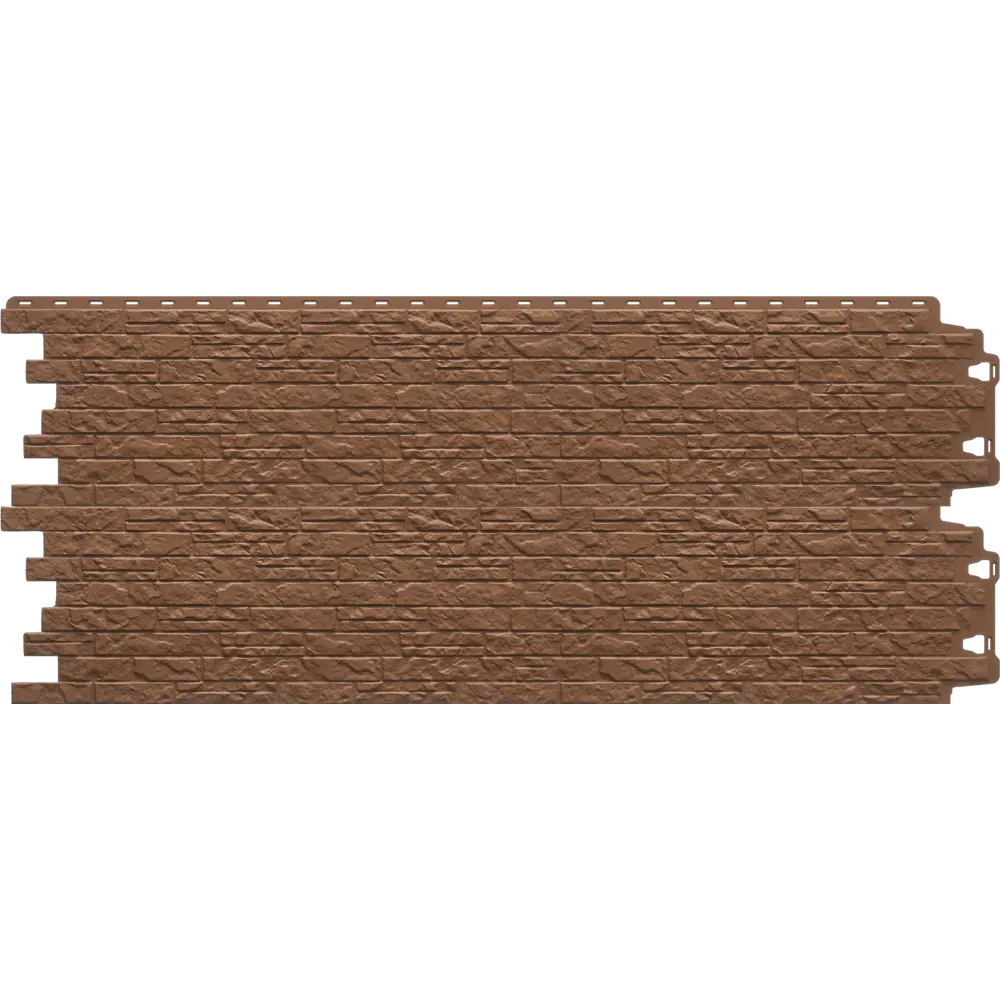 Фасадная панель Docke Dacha Песчаник слоистый цвет коричневый 0.4 м² DÖCKE Эдель STLM-2033722 - Вид №2