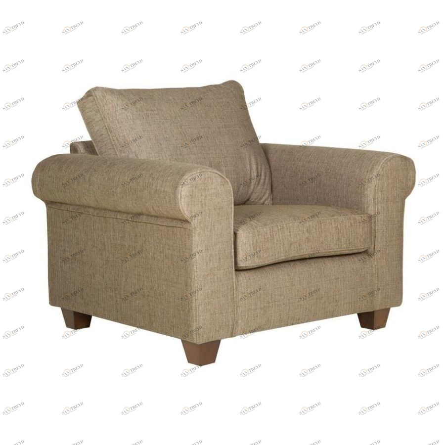 Кресло Romantic, серо-коричневое Sits S1587