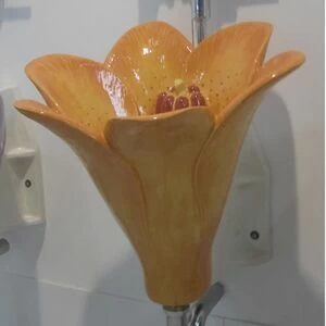 48664 Настенный писсуар, уринал с мушкой Clark Made Urinal