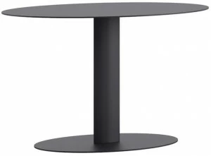 Ersa Овальный журнальный столик из крашеного металла