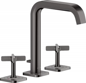 36108330 Смеситель для раковины 170 на 3 отверстия с розетками и сливным гарнитуром AXOR CITTERIO E