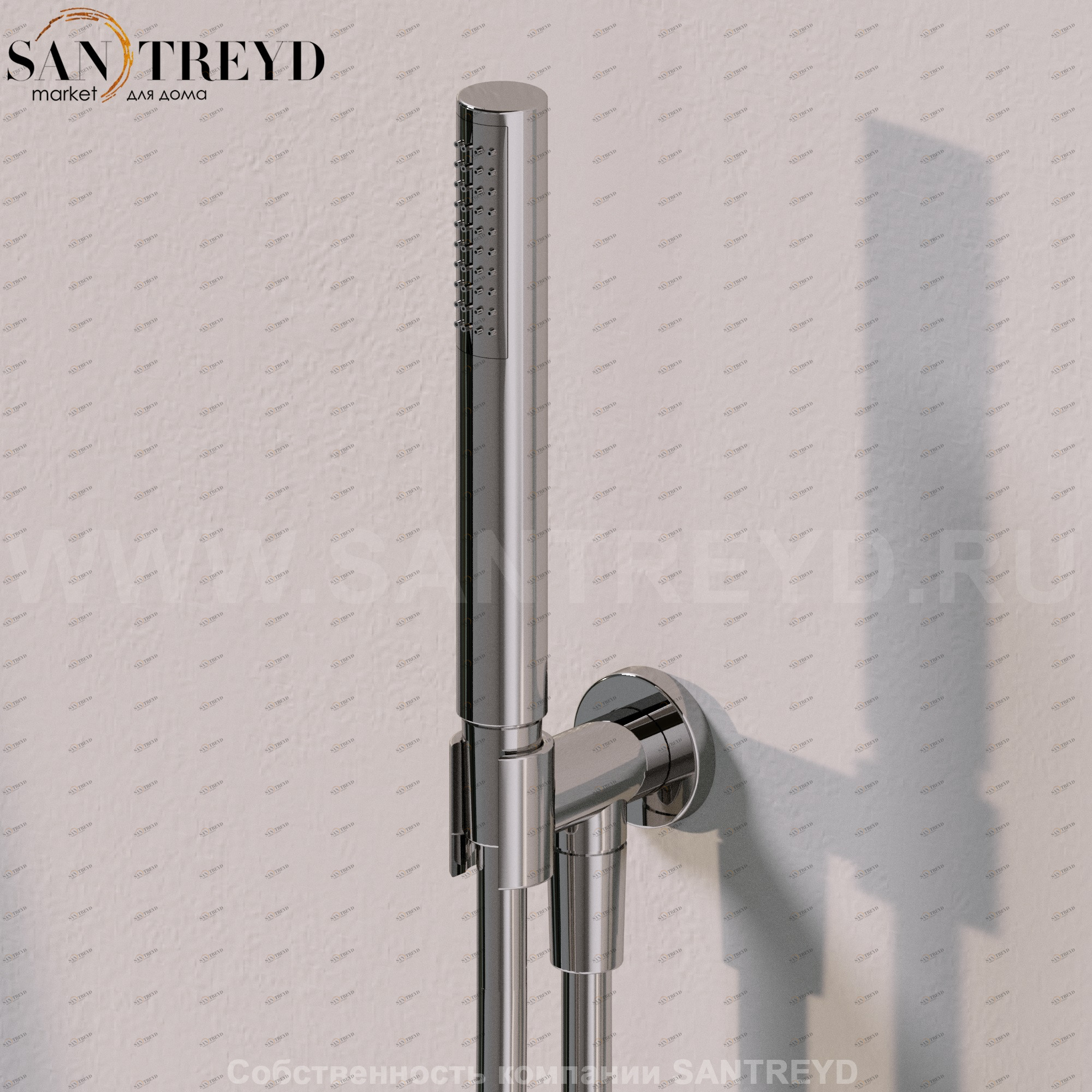 Flaminia FOLD Ручной душ хромированный FL2561 Ceramica Flaminia