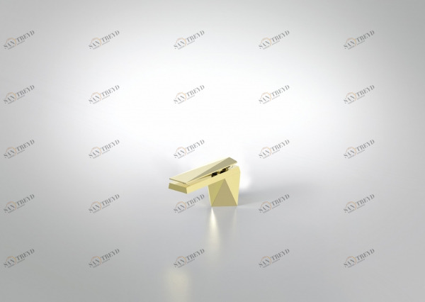 Смеситель для умывальника S (Golden) DIAMOND F118102G-ENG bravat