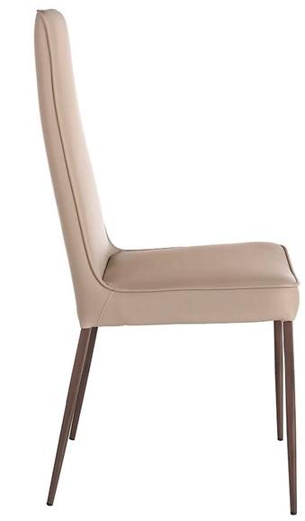 Angel Cerdá Стул из кожзаменителя с высокой спинкой New chair 4061 c529 Angel Cerda - Вид №1