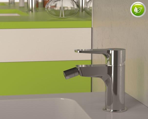 Remer Rubinetterie Смеситель для биде, устанавливаемый на столешницу, со сливным клапаном Winner eco We 21 lt8 - Вид №1